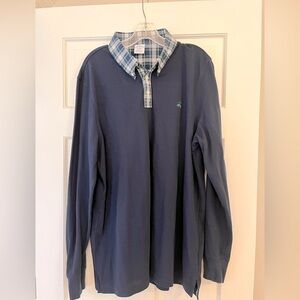 Brooks Brothers Slim Fit Long Sleeve Polo